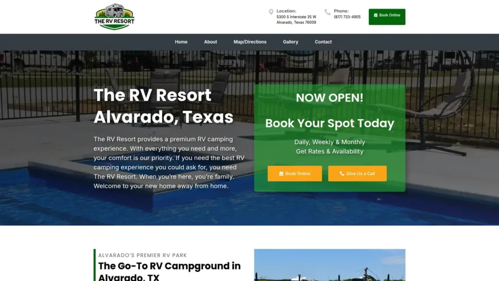 Web Design & Development: a site we built and host