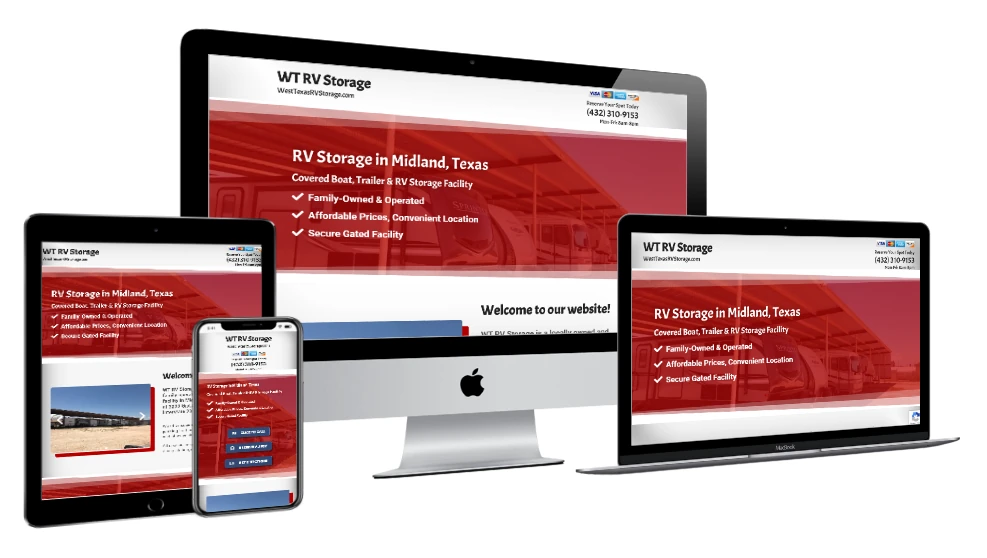 Website Hosting & Business Email: a site we built and host